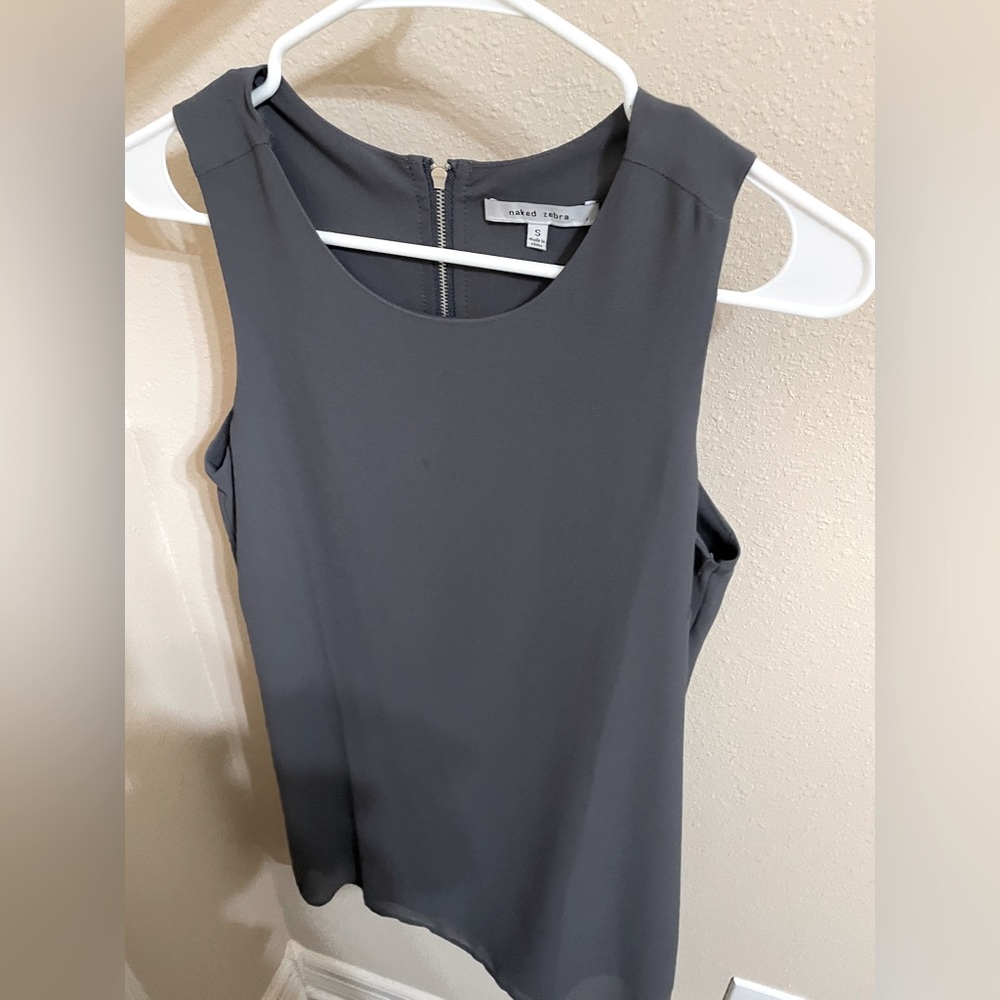 Naked Zebra Gray Dress
